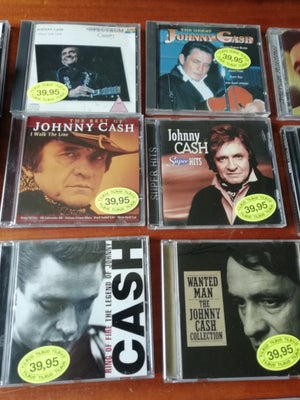 Johnny Cash: Kæmpe Samling 29 stk.CD, country, Kæmpe samling af Cd fra Johnny Cash gemme hele hans l