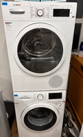 Siemens vaskemaskine, frontbetjent