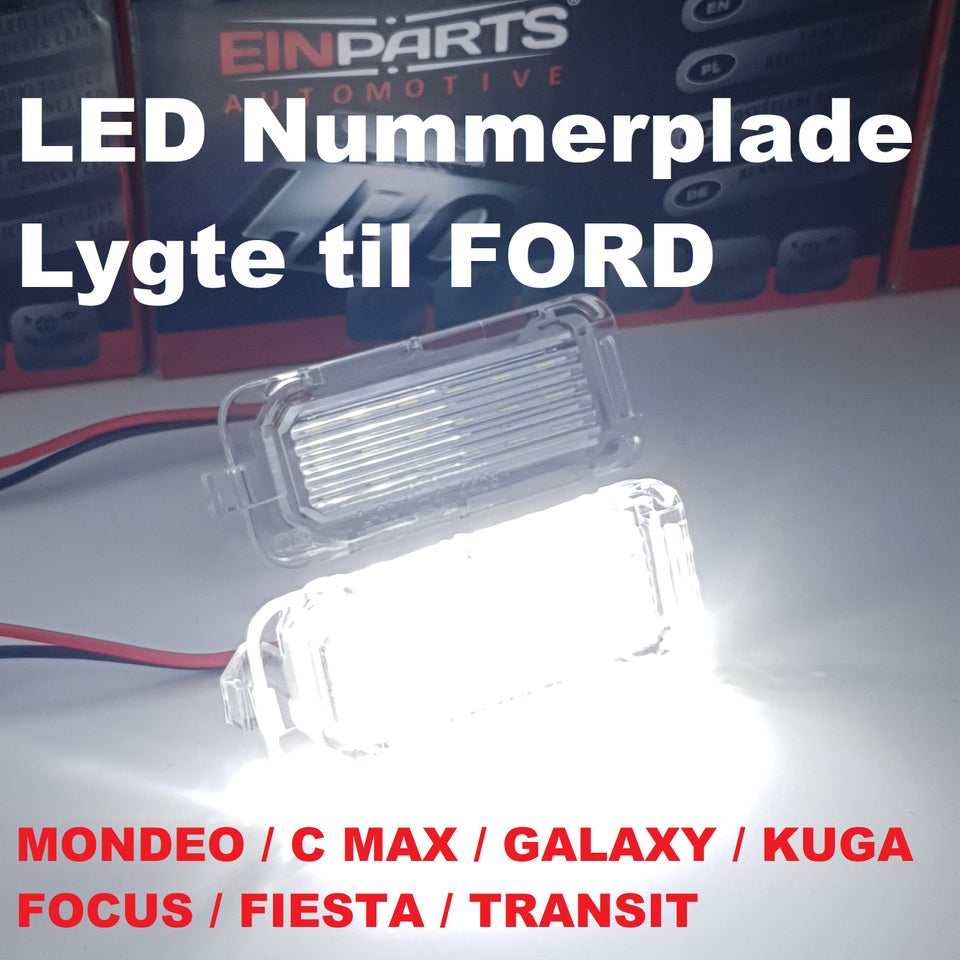 Lys og lygter, NY! 36 LED Nummerplade Lygte til FORD