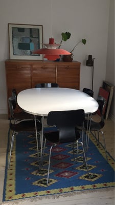 Anden arkitekt, bord, Ellipse, Ellipsebord 1x1,5 meter. Perfekt laminat, lidt ridser på metalkant