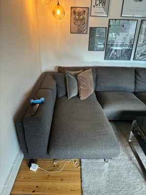 Sofa, stof, 3 pers. , Ikea, Byd. 
God med brugt.
Skal afhentes på Frederiksberg på 1. Sal.