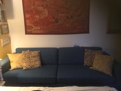 Sofa, polyester, 3 pers. , Bolia, Velholdt 3 Pers sofa i petroliumsblå. 