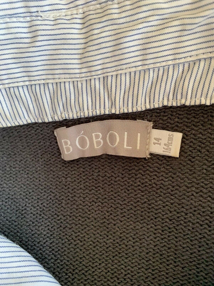 Sweater, Strik sweater med indbygget skjorte, Boboli