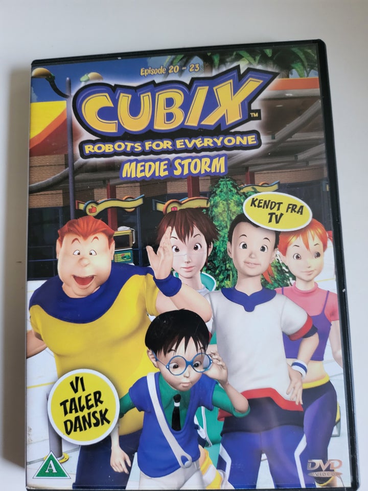 Cubix 20, DVD, tegnefilm
