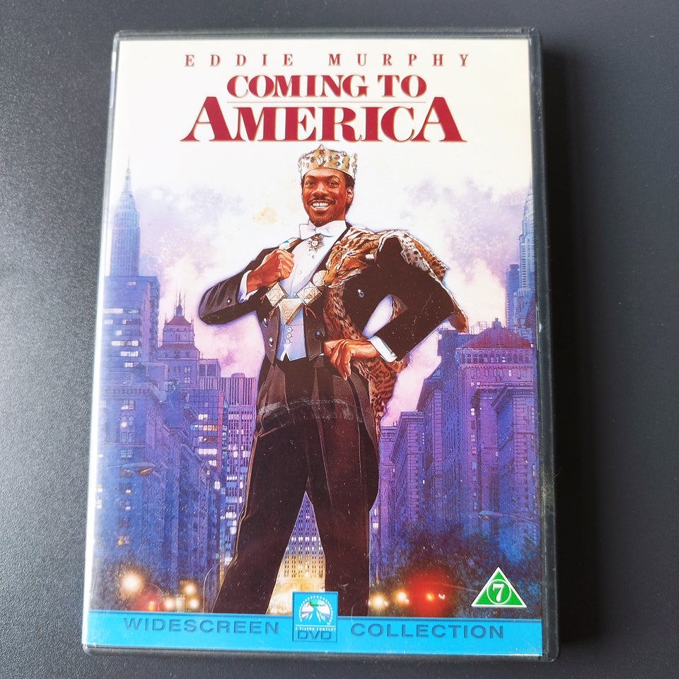 Coming To America. Eddie Murphy, instruktør John Landis,