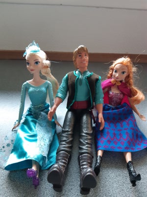 Barbie, Disney Barbie, Super flotte 3 Frost Barbie Dukker.
Sælges for 50 kr pr stk eller 120 kr saml