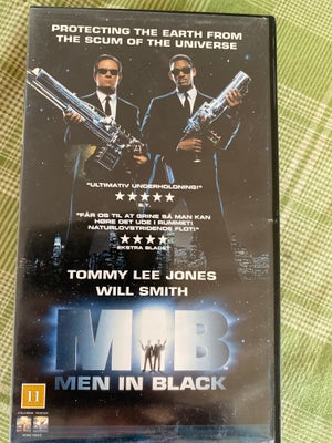 Action, Men in Black, Film på VHS med Men in Black

Sender gerne + Porto

Se også mine andet annonce