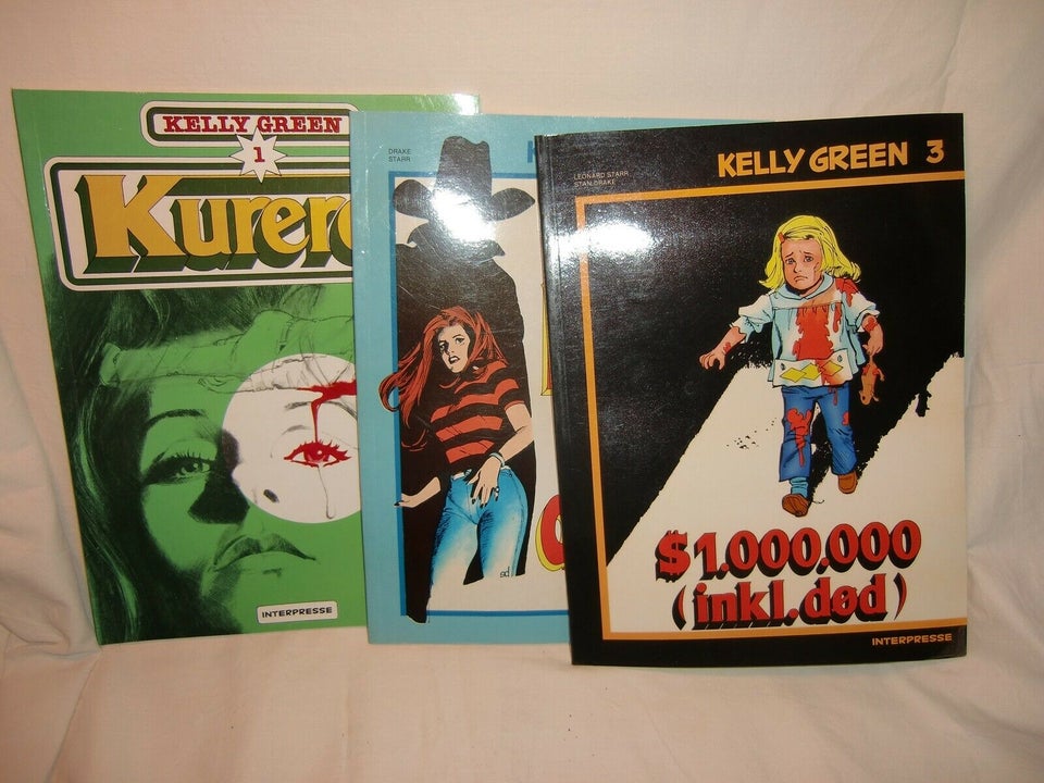 Kelly Green 1 - 2 - 3, Leonard Starr - Stan Drake, Tegneserie