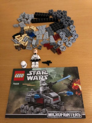 Lego Star Wars, 75028, 75028 - Lego - Clone Turbo Tank - 2014

Komplet i god stand uden æske