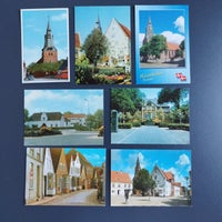 Postkort, Tønder. 7 kort