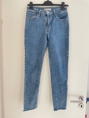 Jeans, Levi's, str. 29,  Lyseblå,  Bomuld, Modellen hedder 721 High rise skinny. Pæn stand. Skriv ge