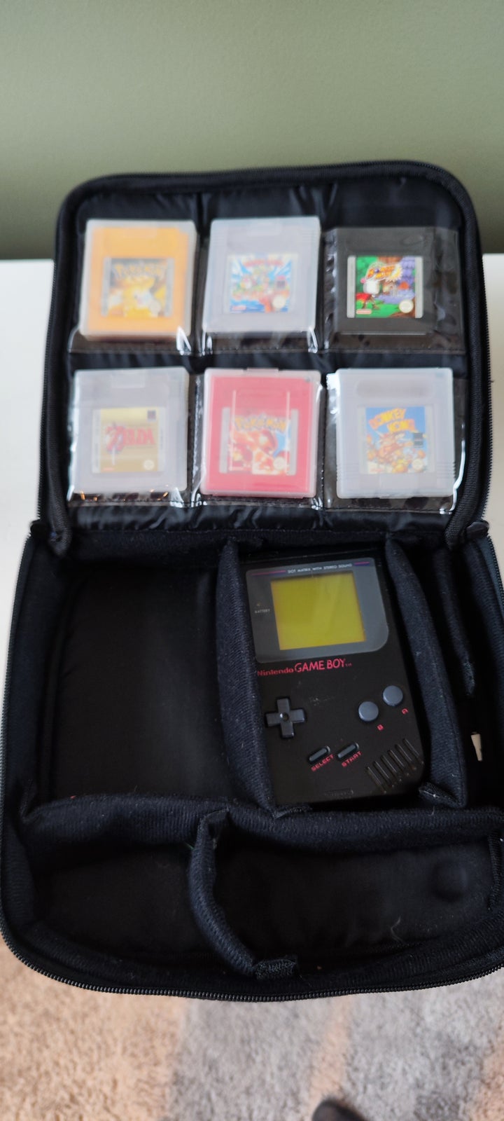 Nintendo Game Boy Classic, Black, Rimelig