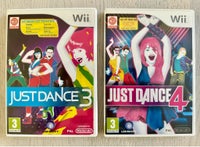 Just Dance 3 og 4 wii, Nintendo Wii, sport