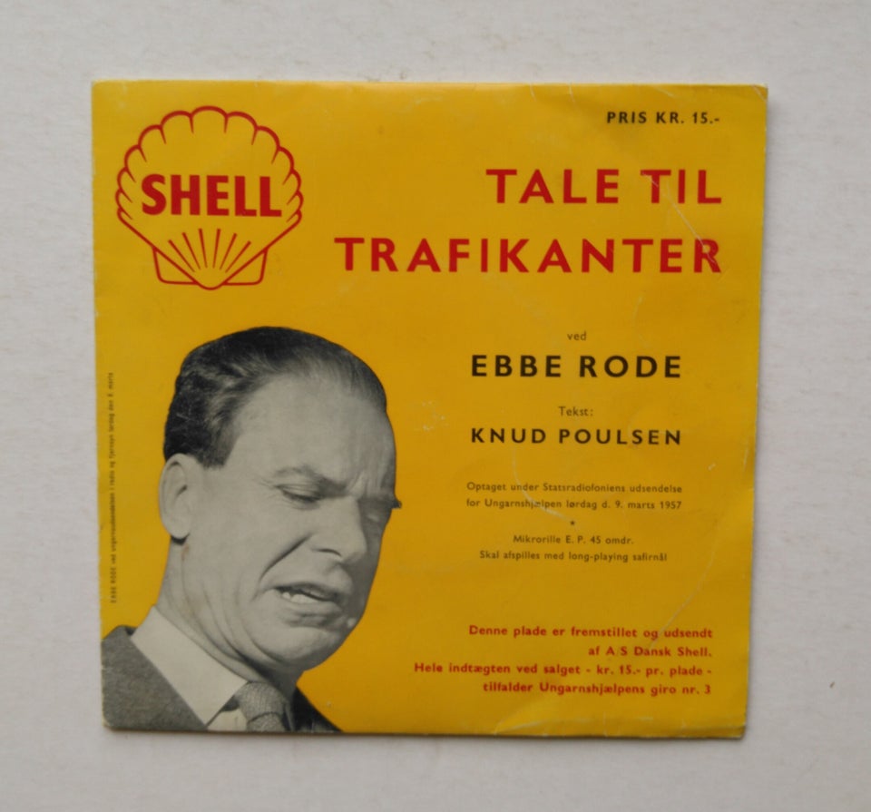 Single, Ebbe Rode, Tale til trafikanter