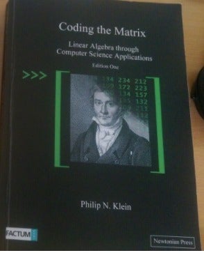 Coding the matrix, Phillip N. Klein, emne: naturvidenskab, Brugt på studiet.