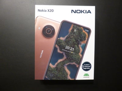 Nokia X20, 128 , God, Denne Nokia X20 5G smartphone 8/128GB bringer 5G i hænderne på dig. Enheden ha
