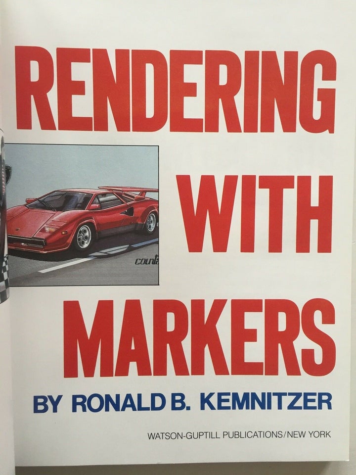 Rendering With Markers , Ronald B. Kemnitzer, emne: