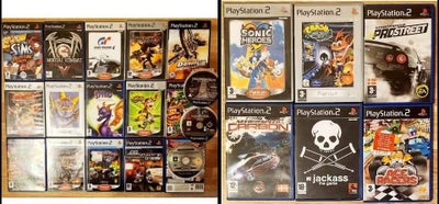 23 Playstation 2 spil, PS2, PS2 spil sælges
Sælger 23 PS2 spil samlet for kun 350
det svarer til 15 