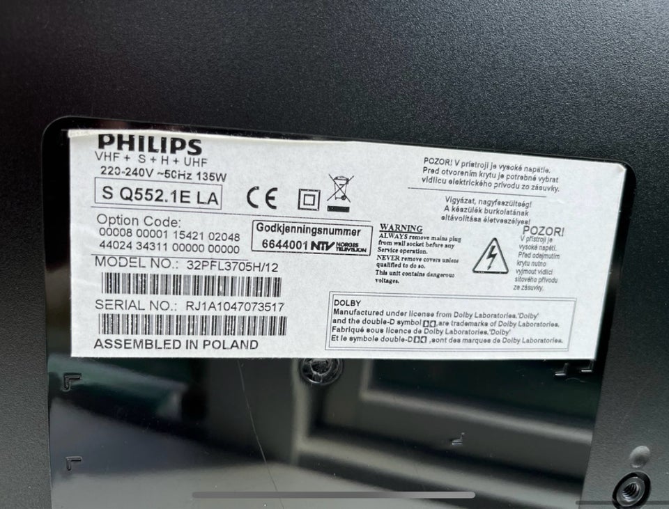 LCD, Philips, 42"