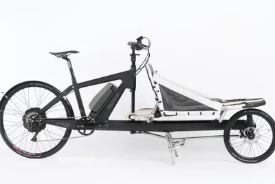 Ladcykel, Coh&Co Velosled E Family, 11 gear, Carbon elektrisk ladcykel med en vægt på kun 30 kg alt 