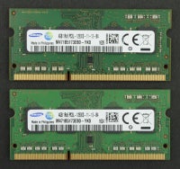 Samsung, 8GB (2X4GB), DDR3L SDRAM