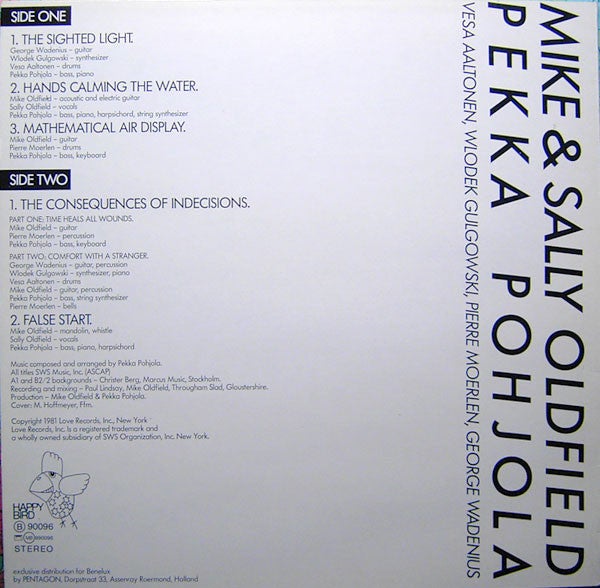 LP, Mike & Sally Oldfield, Pekka Pohjola