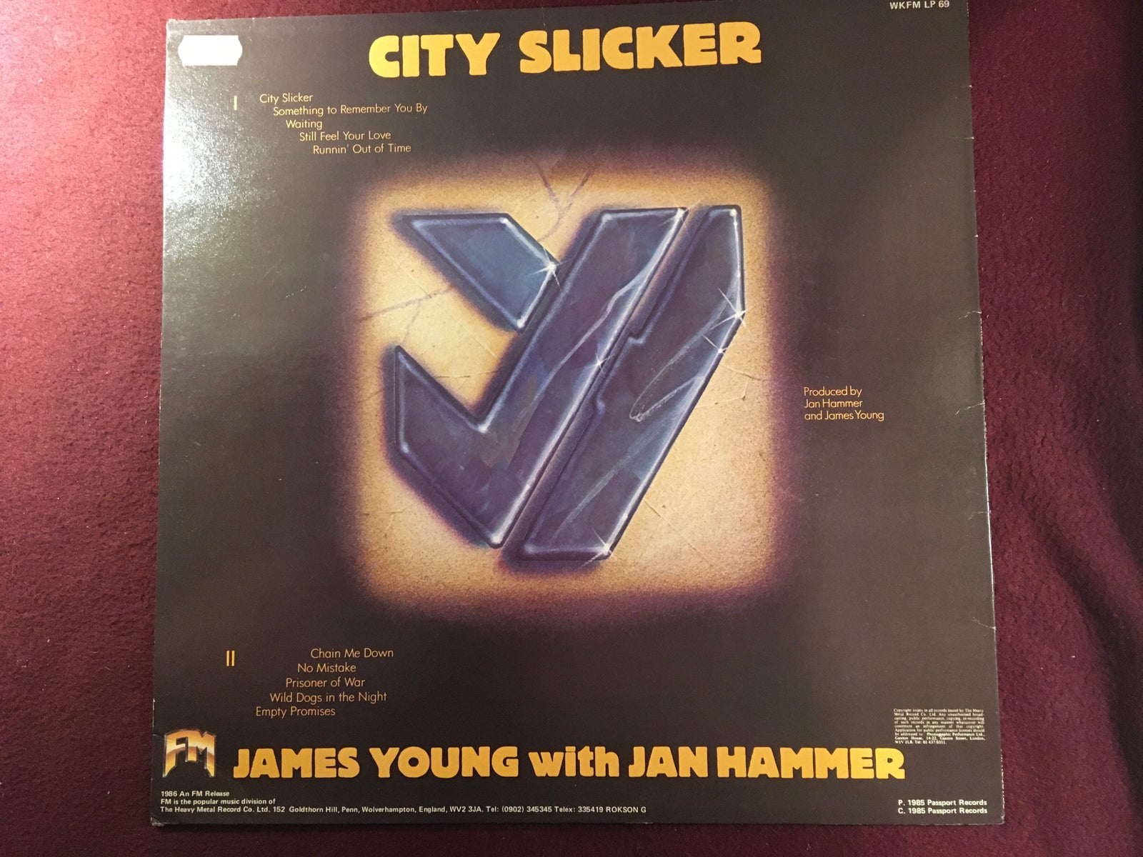 LP, James Young with Jan Hammer, JY / City Slicker