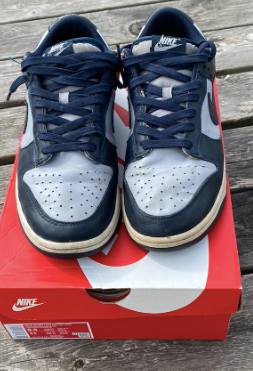 Sneakers, Nike Dunk Low "Georgetown", str. 43