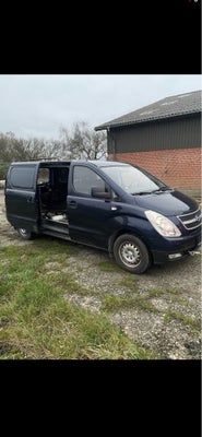 Hyundai H-1, 2,5 CRDi 170 Travel, Diesel, 2009, km 284551, blåmetal, træk, aircondition, ABS, airbag