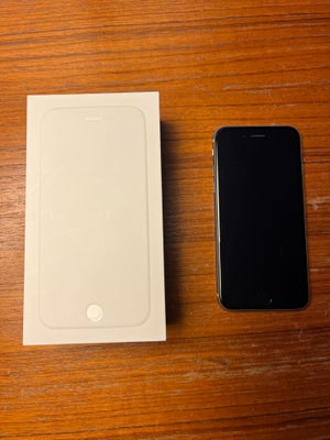 iPhone 6S, 16 GB, grå, Rimelig, iPhone 16s 16 GB i farven grå/space grey. Modelnummer A1688. Batteri