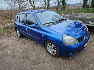 Renault Clio II, 1,4 16V Storia, Benzin, 2007, km 215000, blåmetal, træk, klimaanlæg, aircondition, 