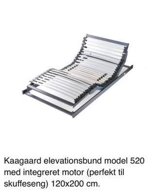 Elevationsbund, Kaagaard, b: 120 l: 200, Elevationsbund fra Kaagaard model 520 mål 120x200 med integ