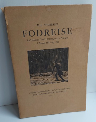 Fodreise, H.C. Andersen, genre: eventyr, Sælgers bemærkninger:
Gammel bog fra 1940, som har lidt pat