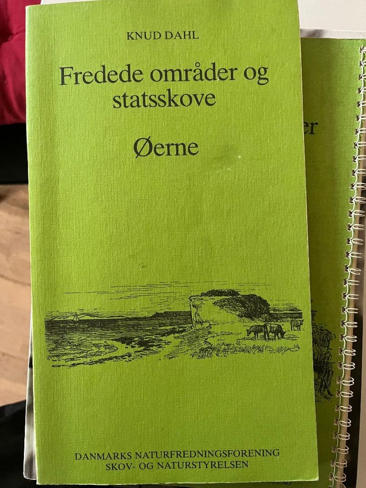 Fredede områder og statsskove - Jylland&Øerne+kort, Knud