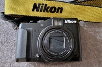 Nikon Coolpix P7000, 10,1 megapixels, 7.1 x optisk zoom