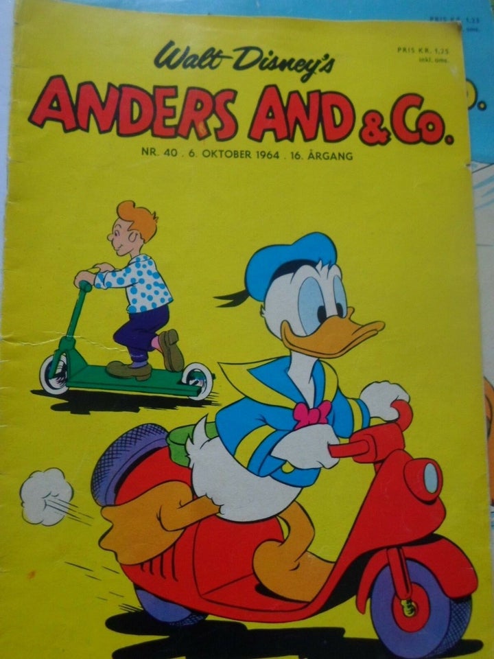 Anders And & Co. 1961-1965, Walt Disney, Tegneserie