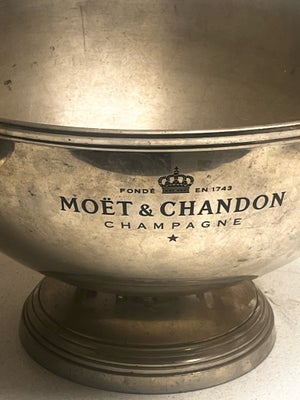 Sølvtøj, Moet & Chandon champagne køler, Moet chandon vintage, Flot Champagne køler fra Moet & Chand