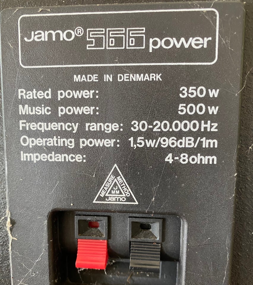 Højttaler, Jamo, Power 566