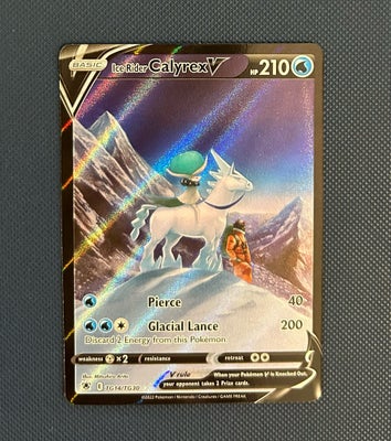 Samlekort, Ice rider Calyrex V fra Astral Radiance