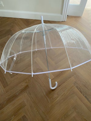Paraply, Paraply til bryllup
Brugt 1 gang

Afhentes i Hellerup