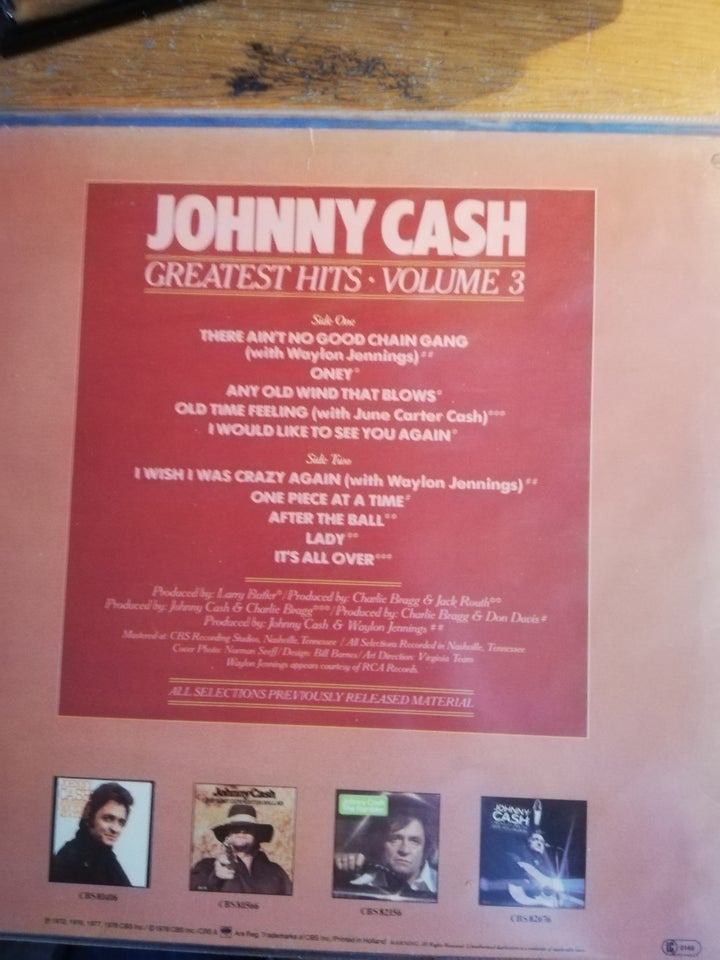 LP, Jonny cash, Greatest hits volumen 3