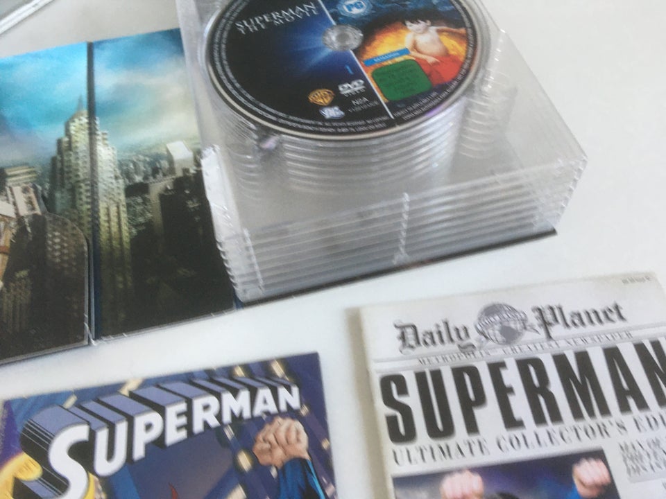 superman dvd box, DVD, action