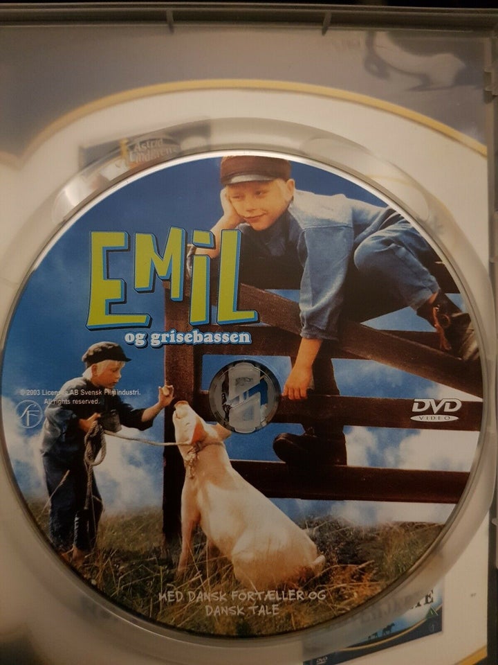 EMIL OG GRISEBASSEN, DVD, familiefilm