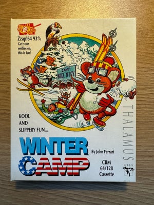 Winter Camp, Commodore 64, Spil til Commodore 64
Winter Camp
Thalamus 1992
Som ny og inklusiv manual