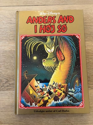 Anders And Guldbog, Anders And i høj sø, Tegneserie, Flot eksemplar - den niende bog i serien Anders