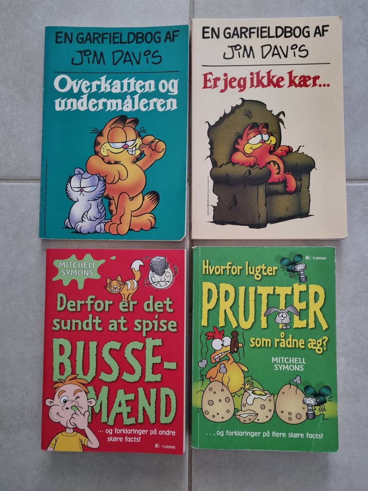 Logisk Tilgængelig agitation Garfield / Bussemænd / Prutter, Forskellige, genre: humor – dba.dk – Køb og  Salg af Nyt og Brugt