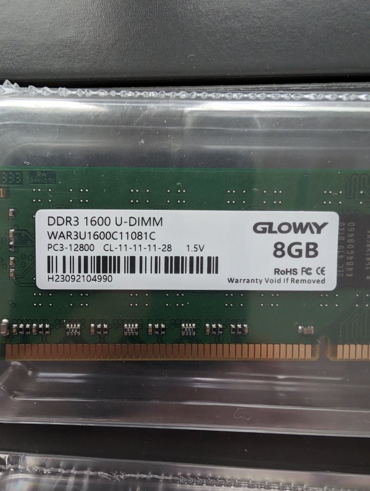 Gloway, 16Gb, DDR3 SDRAM