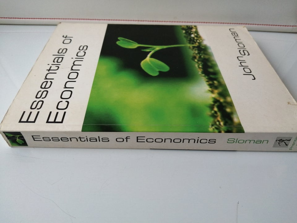 Essentials of Economics., John Sloman., emne: økonomi