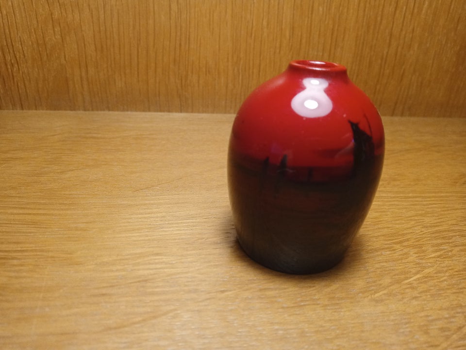 Keramik, Vase, Royal Doulton Flambe