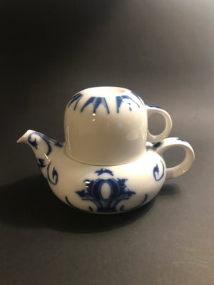 Porcelæn, Porcelæns tepotte m/kop, Royal Copenhagen